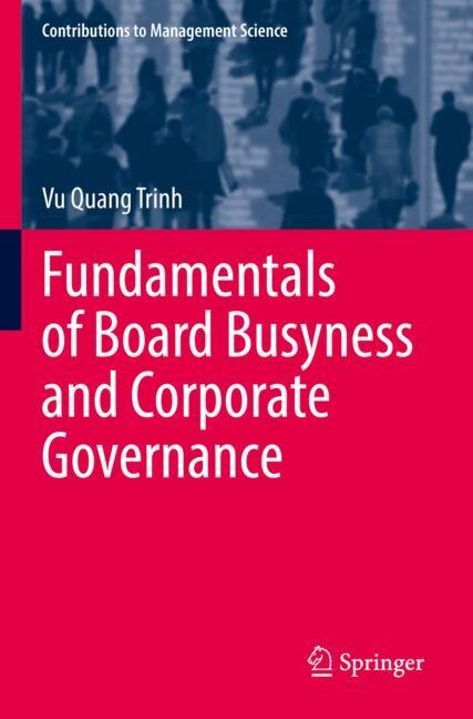 Front cover_Fundamentals of Board Busyness and Corporate Governance