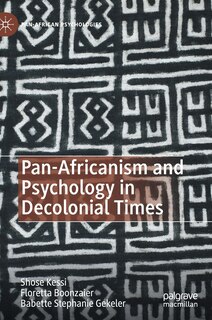 Couverture_Pan-africanism And Psychology In Decolonial Times