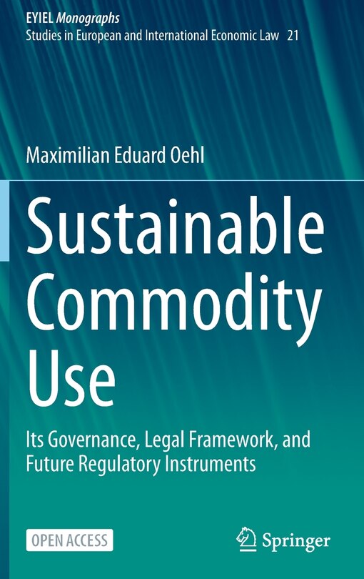 Front cover_Sustainable Commodity Use