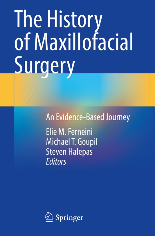 Front cover_The History of Maxillofacial Surgery