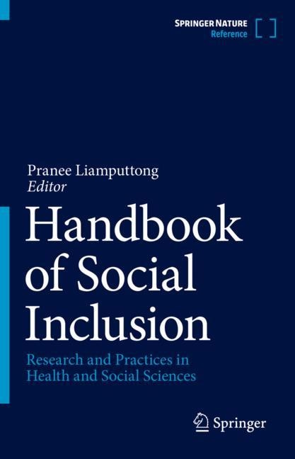 Front cover_Handbook Of Social Inclusion