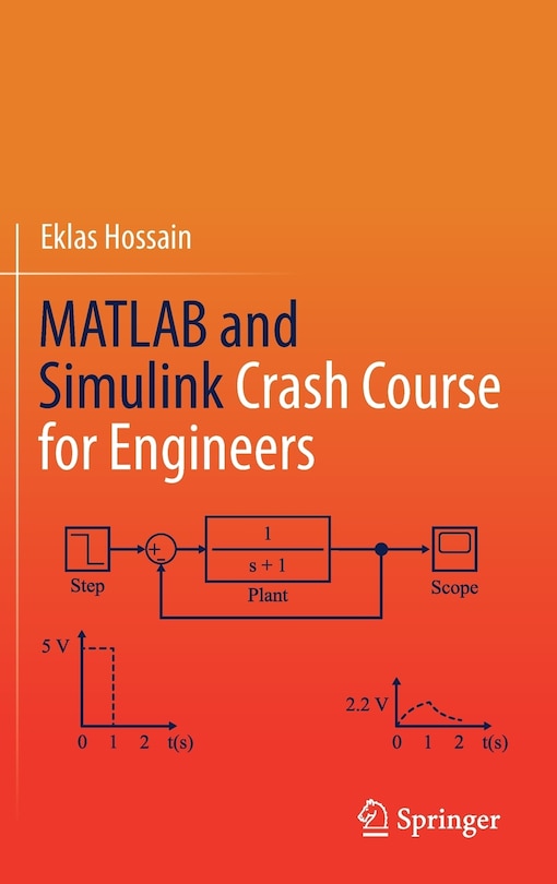 Couverture_Matlab And Simulink Crash Course For Engineers