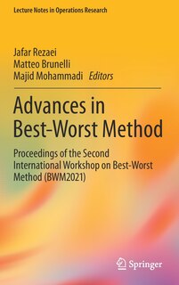 Front cover_Advances In Best-worst Method