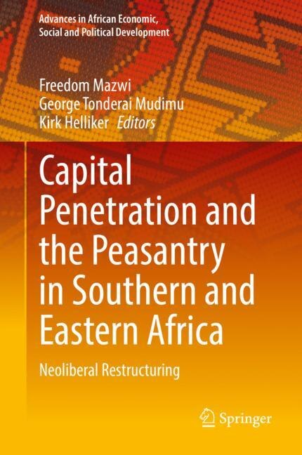 Front cover_Capital Penetration And The Peasantry In Southern And Eastern Africa