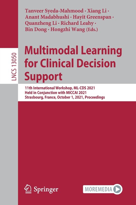 Couverture_Multimodal Learning for Clinical Decision Support