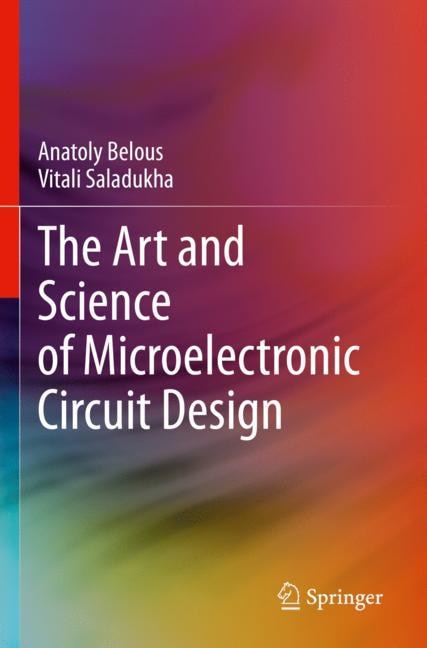 Front cover_The Art and Science of Microelectronic Circuit Design