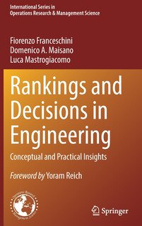 Front cover_Rankings And Decisions In Engineering