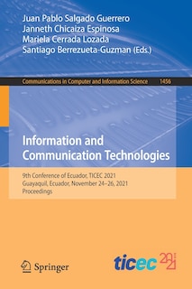 Front cover_Information And Communication Technologies