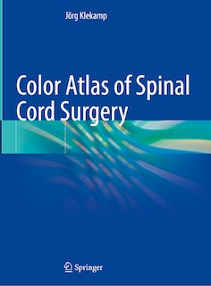 Couverture_Color Atlas Of Spinal Cord Surgery