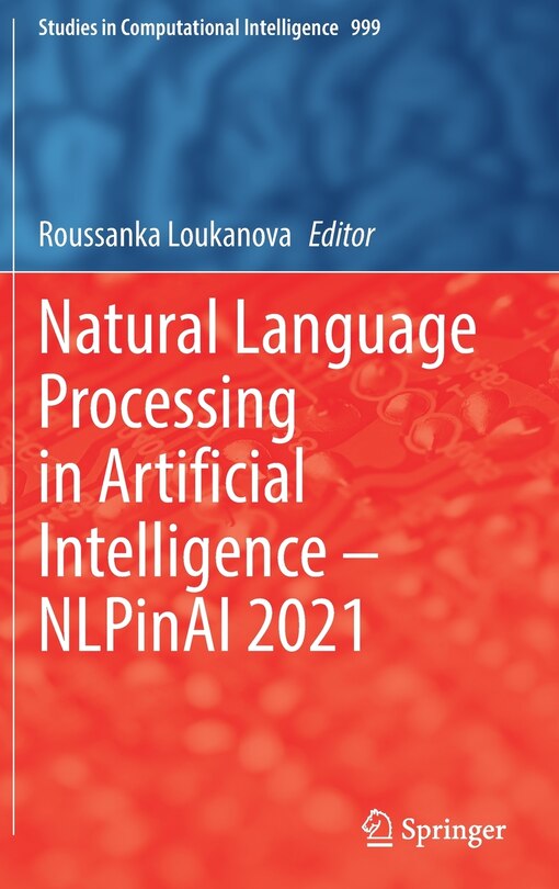 Front cover_Natural Language Processing In Artificial Intelligence - Nlpinai 2021