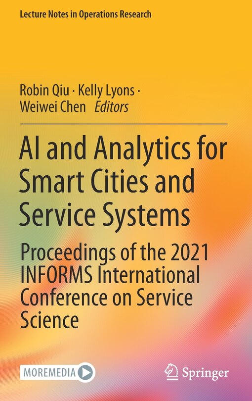 Front cover_Ai And Analytics For Smart Cities And Service Systems