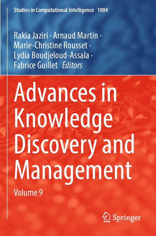 Front cover_Advances in Knowledge Discovery and Management