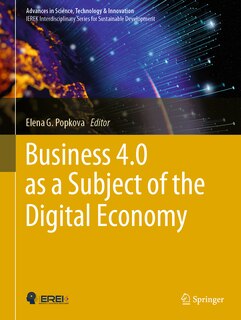 Front cover_Business 4.0 As A Subject Of The Digital Economy