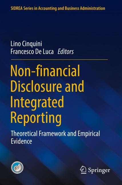 Front cover_Non-financial Disclosure and Integrated Reporting