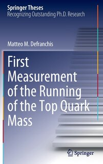 Couverture_First Measurement Of The Running Of The Top Quark Mass