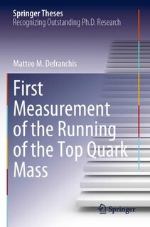 Front cover_First Measurement of the Running of the Top Quark Mass