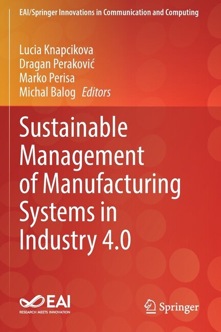 Front cover_Sustainable Management of Manufacturing Systems in Industry 4.0