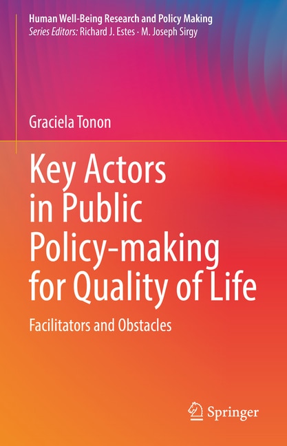 Couverture_Key Actors In Public Policy-making For Quality Of Life