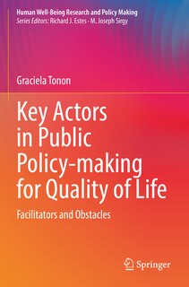 Front cover_Key Actors in Public Policy-making for Quality of Life