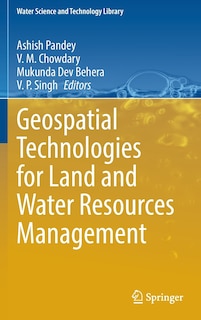 Couverture_Geospatial Technologies For Land And Water Resources Management