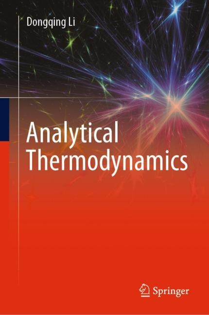 Front cover_Analytical Thermodynamics