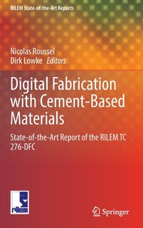 Front cover_Digital Fabrication With Cement-based Materials