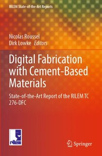 Front cover_Digital Fabrication with Cement-Based Materials