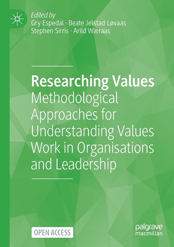 Couverture_Researching Values