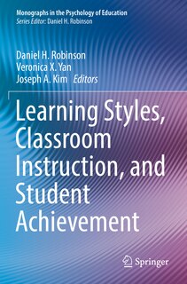 Couverture_Learning Styles, Classroom Instruction, and Student Achievement