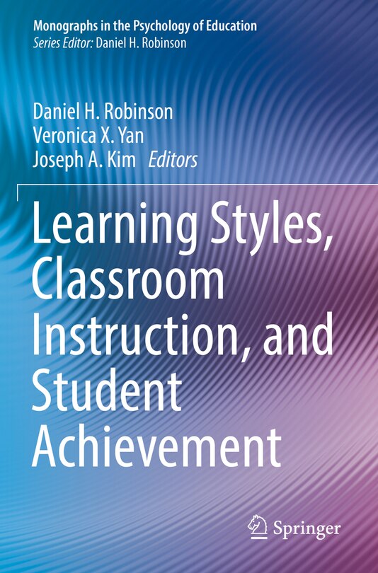 Couverture_Learning Styles, Classroom Instruction, and Student Achievement