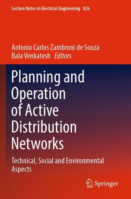 Front cover_Planning and Operation of Active Distribution Networks