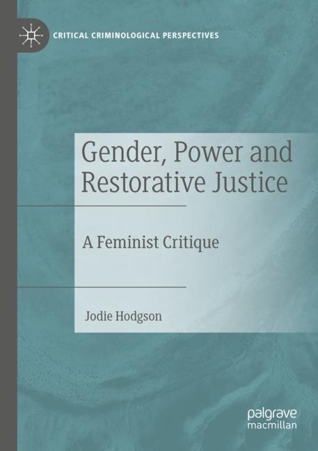 Front cover_Gender, Power and Restorative Justice
