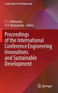 Front cover_Proceedings Of The International Conference Engineering Innovations And Sustainable Development