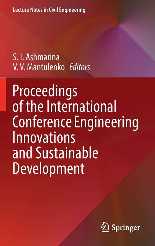 Front cover_Proceedings Of The International Conference Engineering Innovations And Sustainable Development