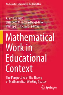 Front cover_Mathematical Work in Educational Context