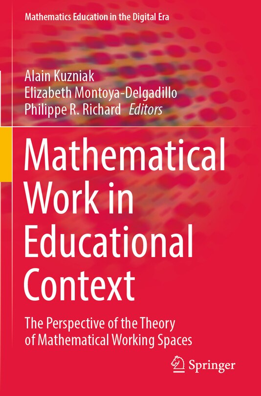 Front cover_Mathematical Work in Educational Context