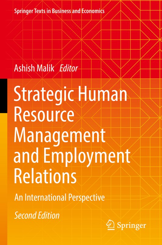 Couverture_Strategic Human Resource Management and Employment Relations