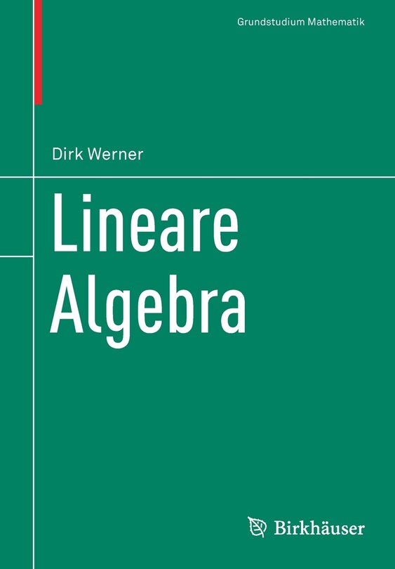 Front cover_Lineare Algebra