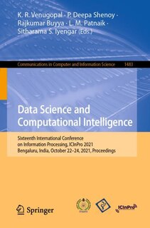 Front cover_Data Science and Computational Intelligence
