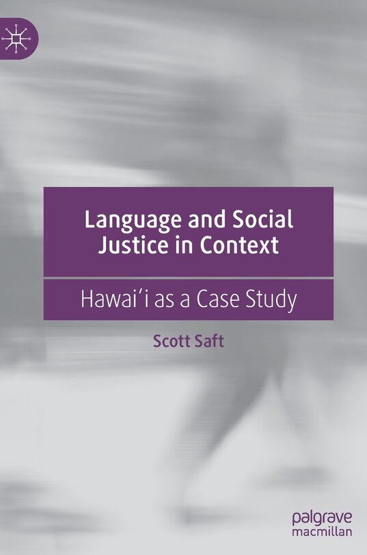 Couverture_Language And Social Justice In Context