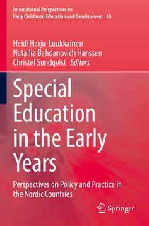 Front cover_Special Education in the Early Years
