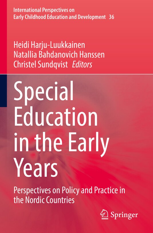 Front cover_Special Education in the Early Years