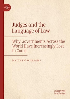 Couverture_Judges and the Language of Law