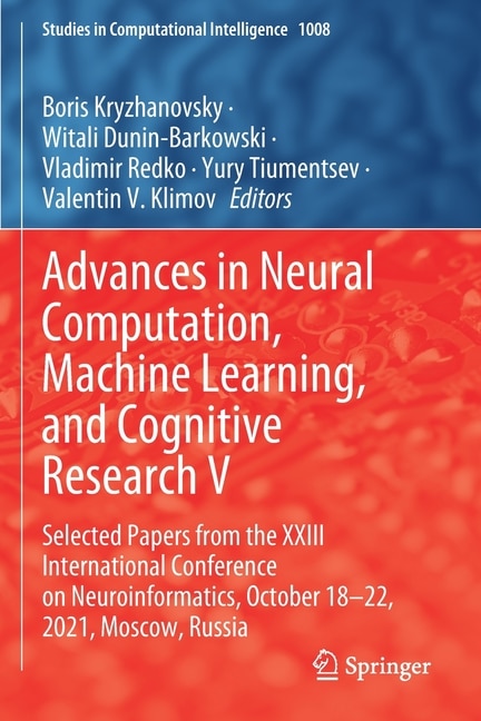 Front cover_Advances in Neural Computation, Machine Learning, and Cognitive Research V