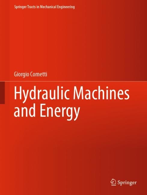 Front cover_Hydraulic Machines And Energy