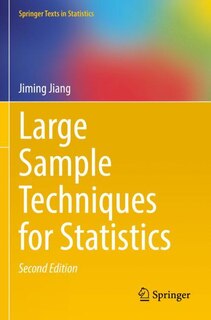 Couverture_Large Sample Techniques for Statistics