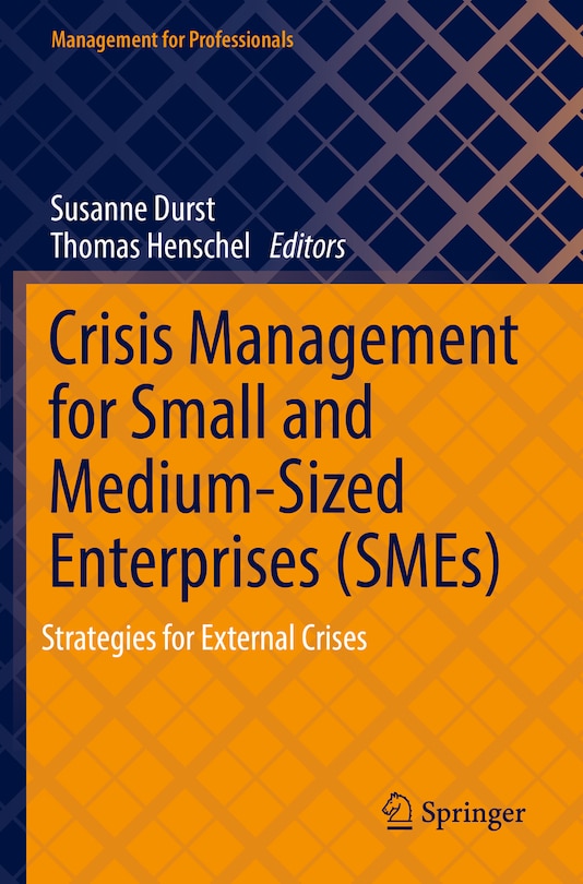 Couverture_Crisis Management for Small and Medium-Sized Enterprises (SMEs)