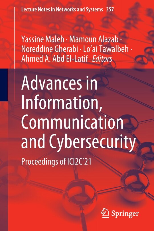 Couverture_Advances In Information, Communication And Cybersecurity