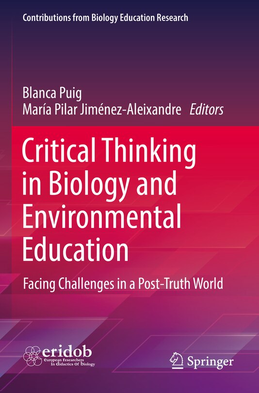 Front cover_Critical Thinking in Biology and Environmental Education