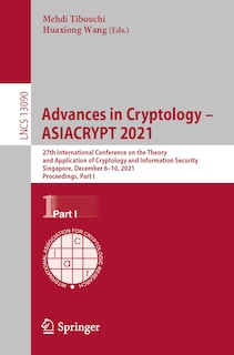 Front cover_Advances in Cryptology - ASIACRYPT 2021